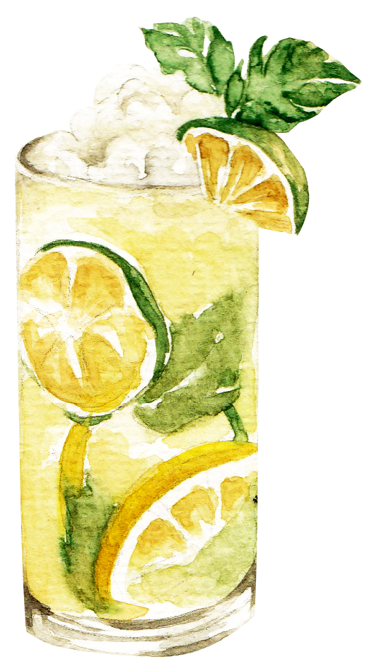 Limonata LELLA servita ghiacciata